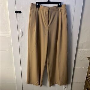 Ann Taylor Wide Leg Pants - Tan